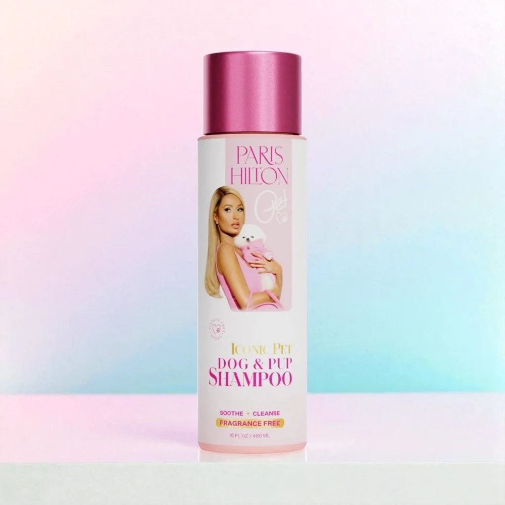 ⚫️ Paris Hilton Pet Iconic Pet Dog Shampoo Fragrance Free 16 fl oz New & Sealed